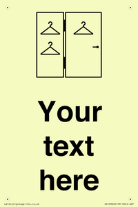 Custom information:  Large Changing room